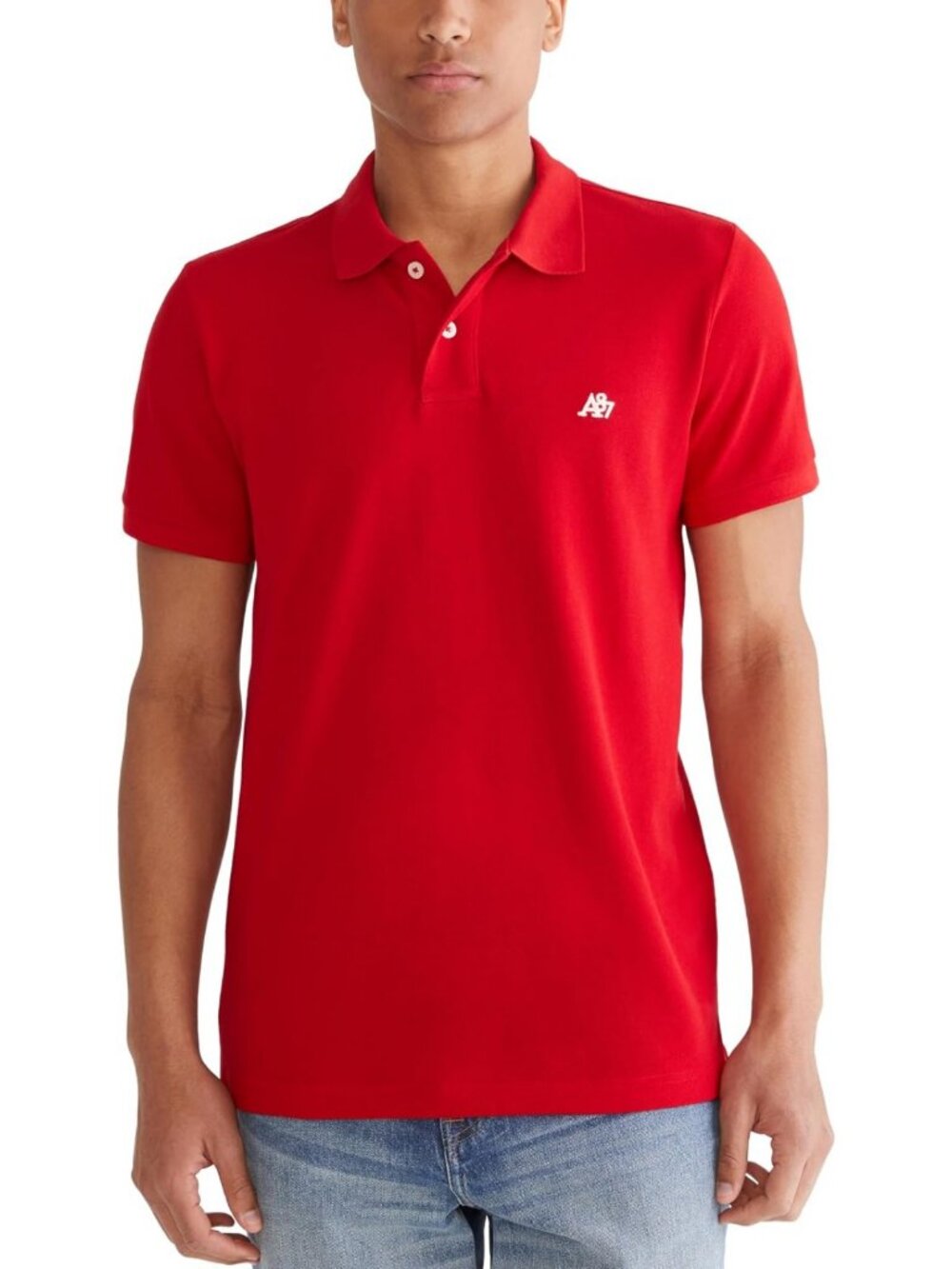 Men's Short Sleeve Polo Shirt - Classic Fit, Casual Wear, Comfortable Style